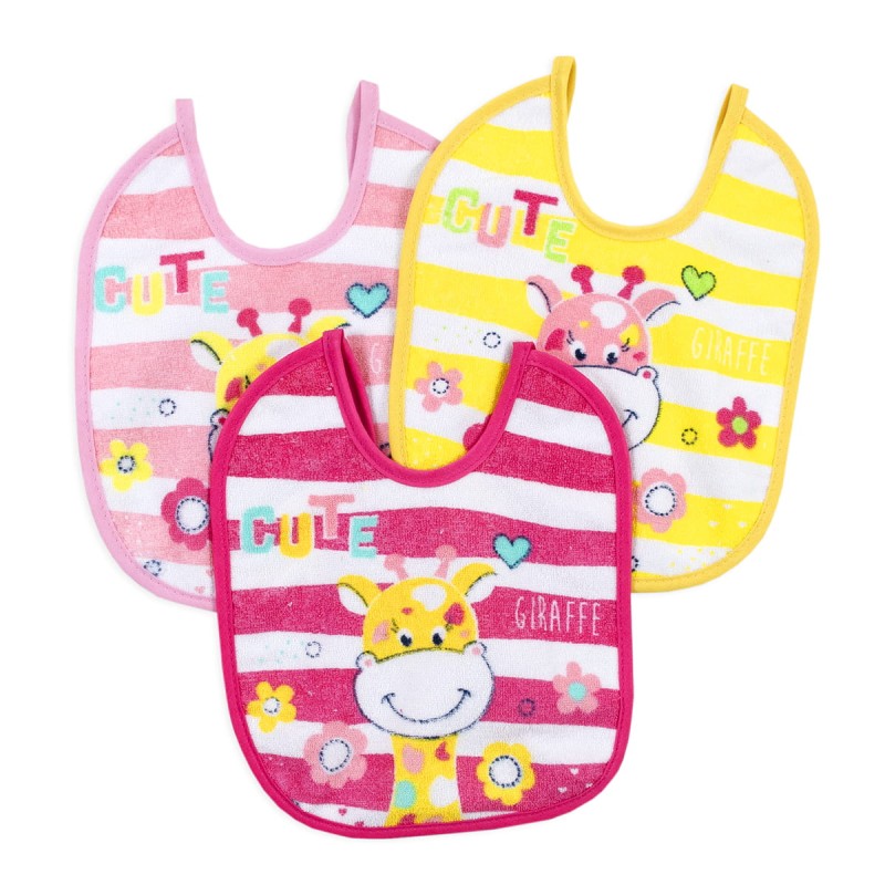 3-pack Bibs by Pastello 9061F