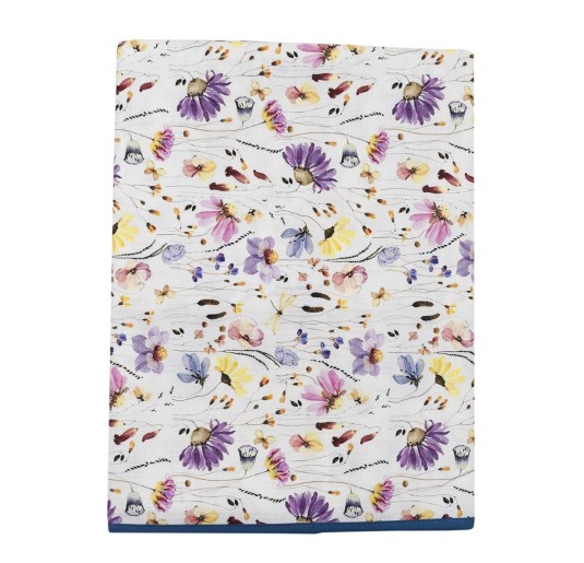 Little Flowers - tablecloth pure cotton Corredo Italiano... 2