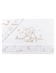 Cradle Pram sheet set by Mio Piccolo LC946BG