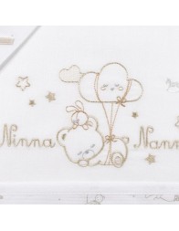 Cradle Pram sheet set by Mio Piccolo LC946BG