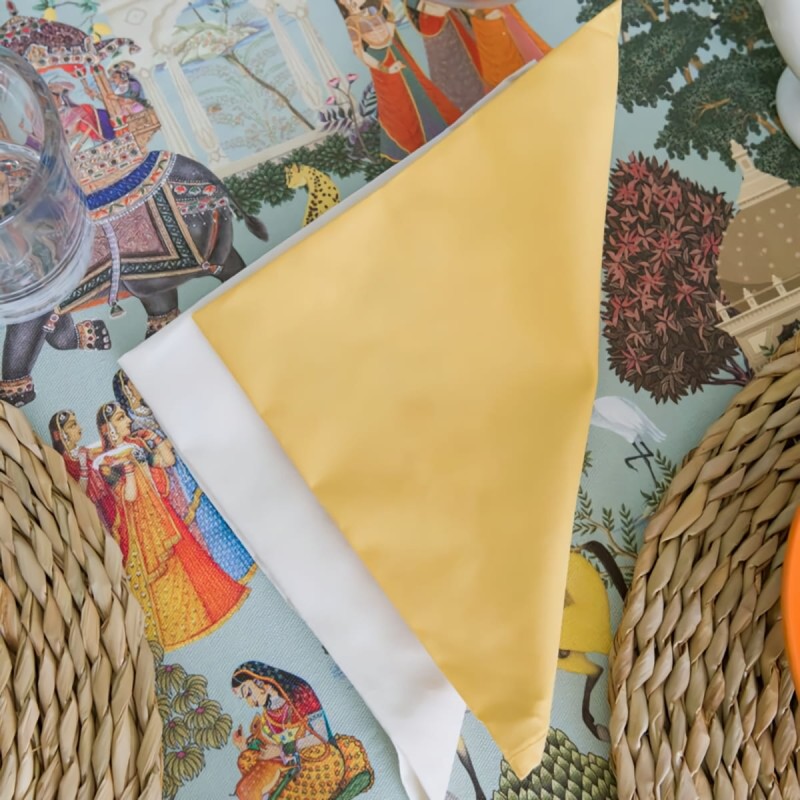 India - table cloth with napkins by...