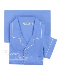 Pigiama cotone aperto avanti Diplomat art. WO501AZ