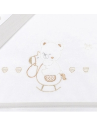 Cot Crib bed sheet set Mio Piccolo LL865