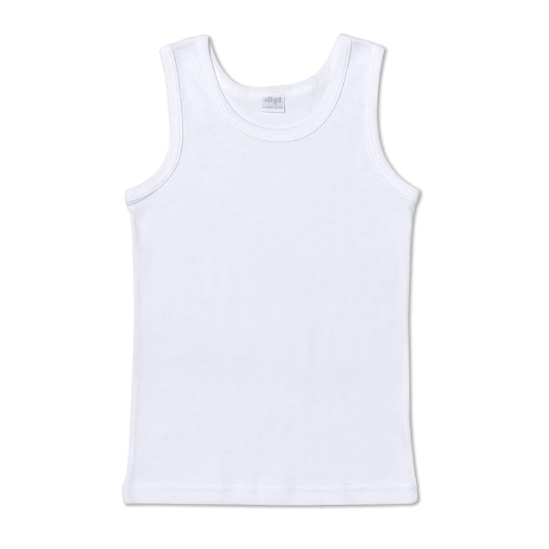 Set di 3 Canottiere in puro cotone...