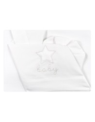 White Star - Crib Pram sheet set by Bruco Bruco EC0192BB