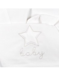 White Star - Crib Pram sheet set by Bruco Bruco EC0192BB