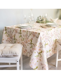 Nature - tablecoth with napkins x12