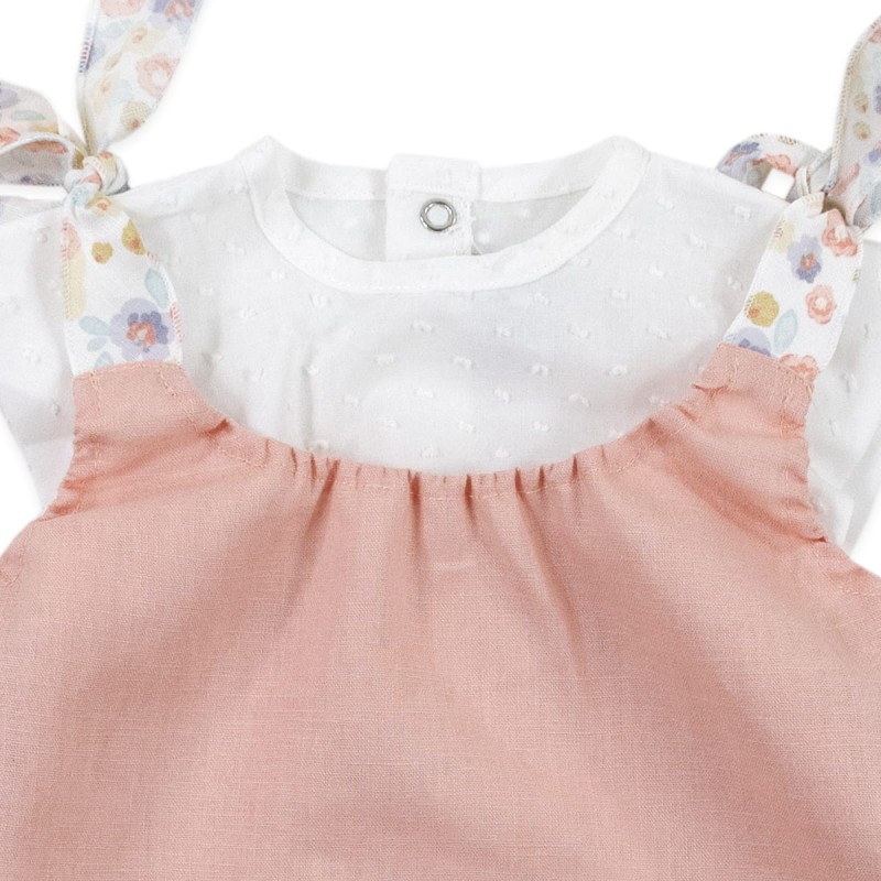 Newborn bodysuit for baby girl by le...