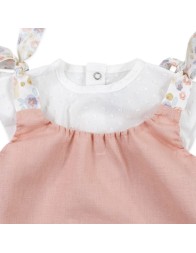 Pagliaccetto due pezzi misto lino e cotone Le Chicche SL5600