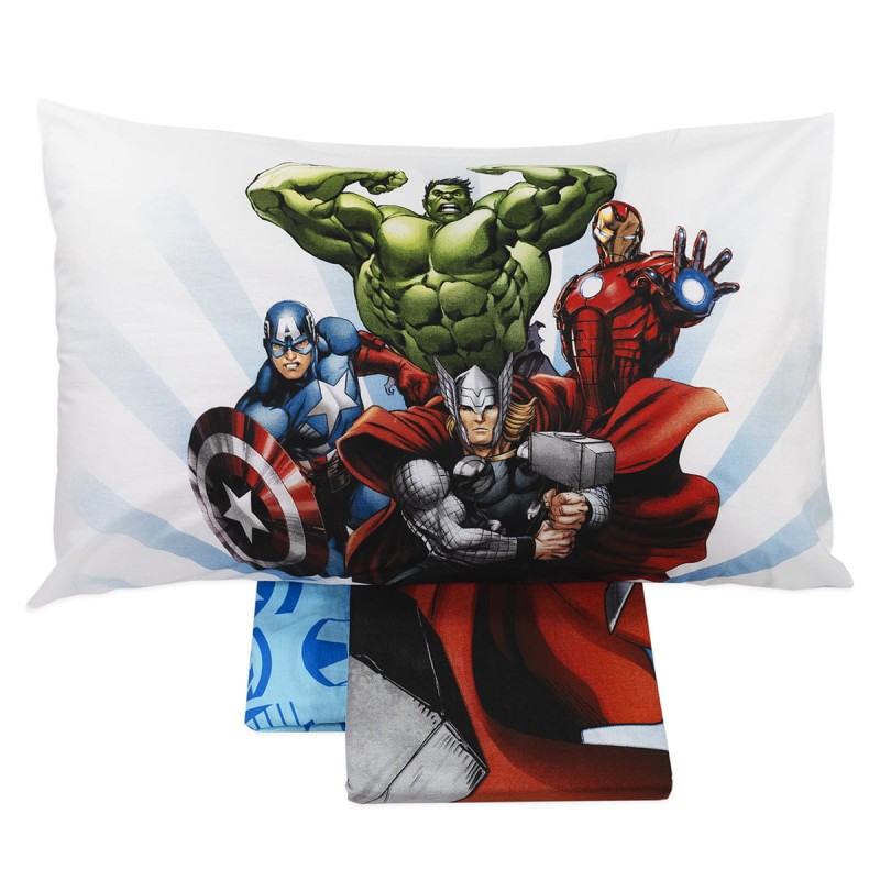 Avengers - Single Bed Sheet Set Cotton Marvel 524804