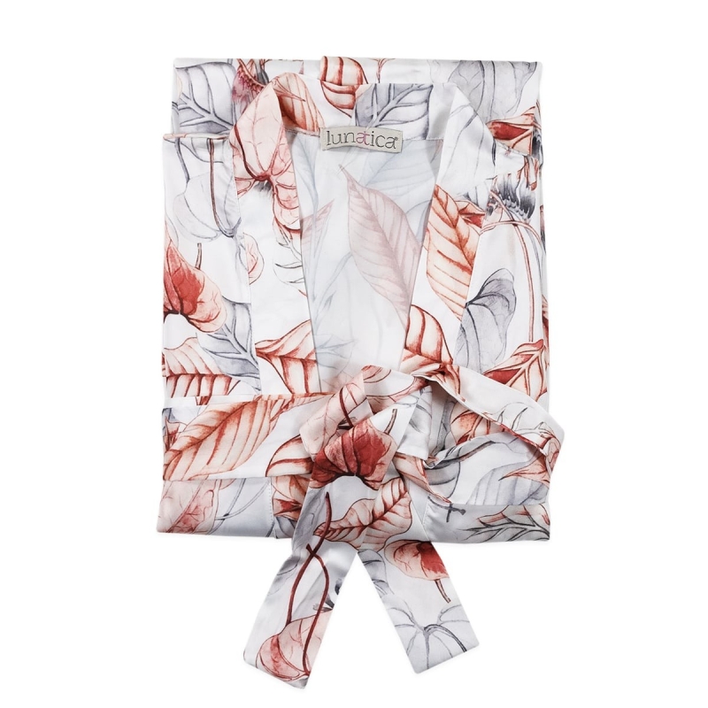 Vestaglia kimono raso fantasia...