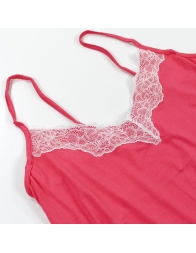 Camicia da notte spalline e pizzo Lunatica 21142