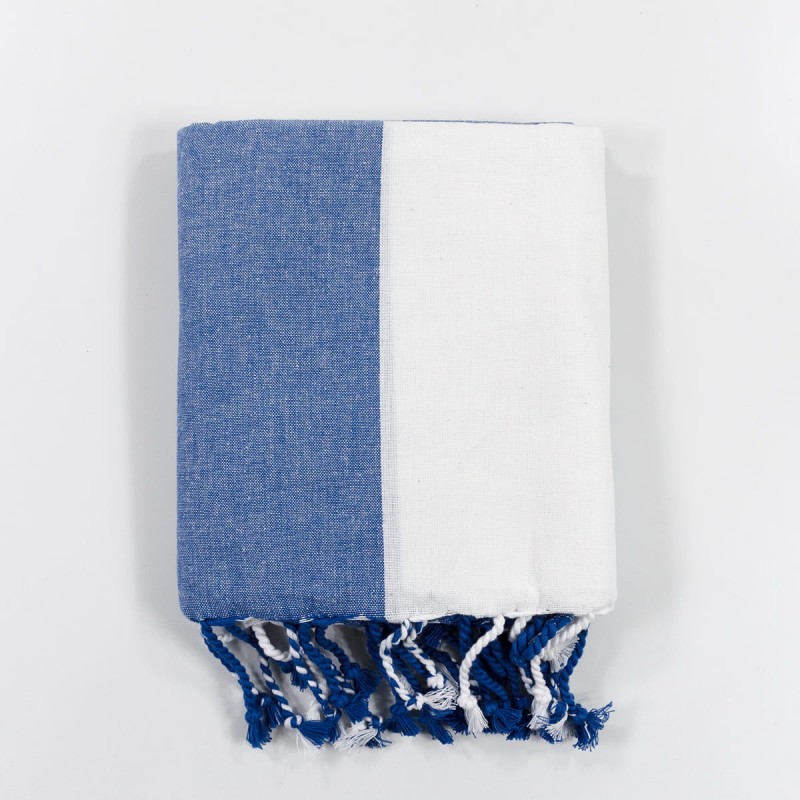 Ibiza - Beach towel Pareo with knotted fringes