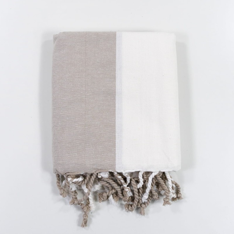 Ibiza - Beach towel Pareo with knotted fringes