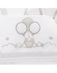 Crib bed sheet set by Bruco Bruco EL1994PA