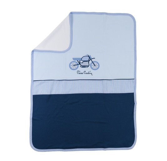 Blanket cotton for cradle pram Pierre Cardin baby PCC0645AZ 2