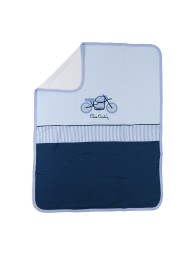 Blanket cotton for cradle pram Pierre Cardin baby PCC0645AZ