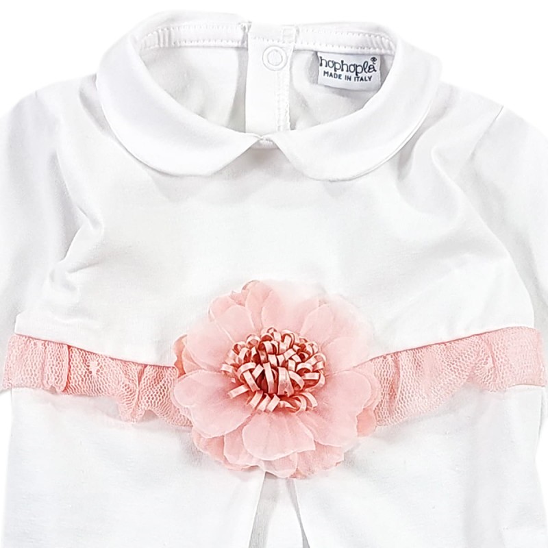 Gaia - newborn cotton baby romper by...