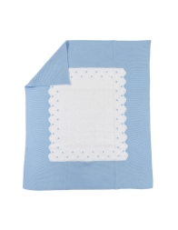 Coordinato bauletto corredino neonato in filo cotone by Stella EP83