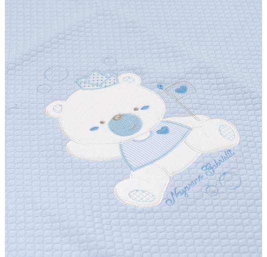 Blanket for pram cradle by Nazareno Gabrielli NG5202AZ 2