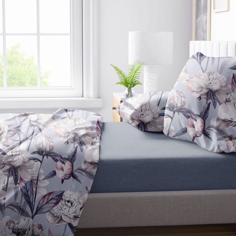 Peony - Double Bed Sheets Set Bedspread effect by Corredo Italiano®