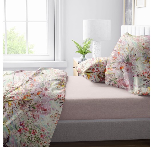 Monet - Double Bed Sheets Set Bedspread effect by Corredo Italiano®