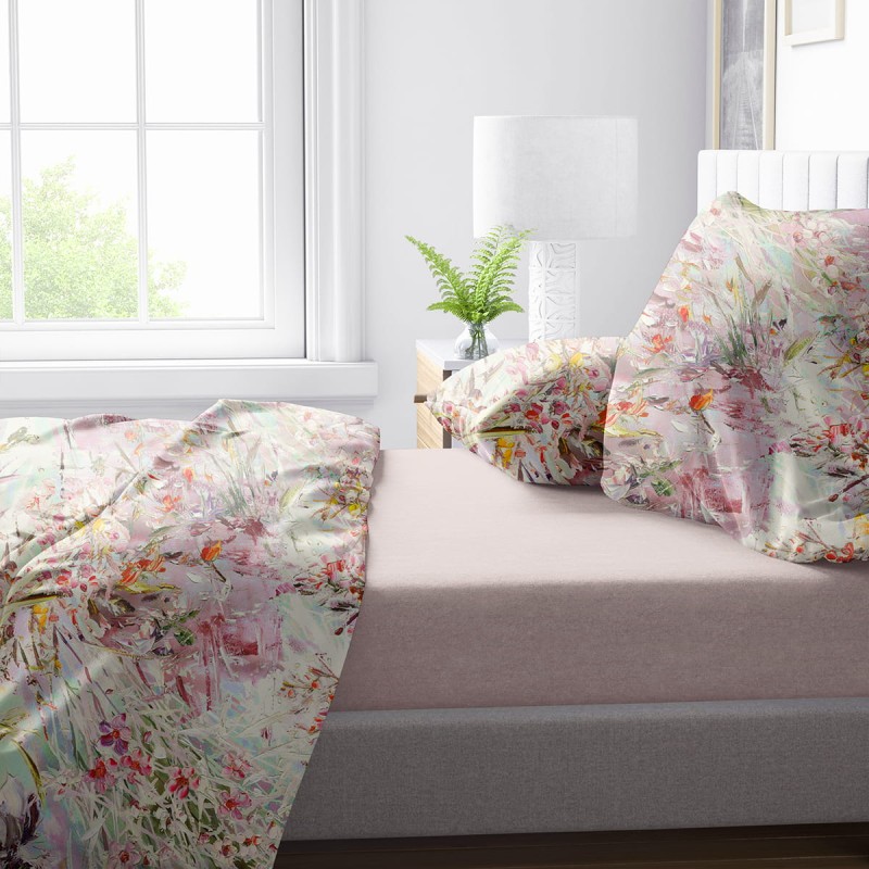Monet - Double Bed Sheets Set Bedspread effect by Corredo Italiano®
