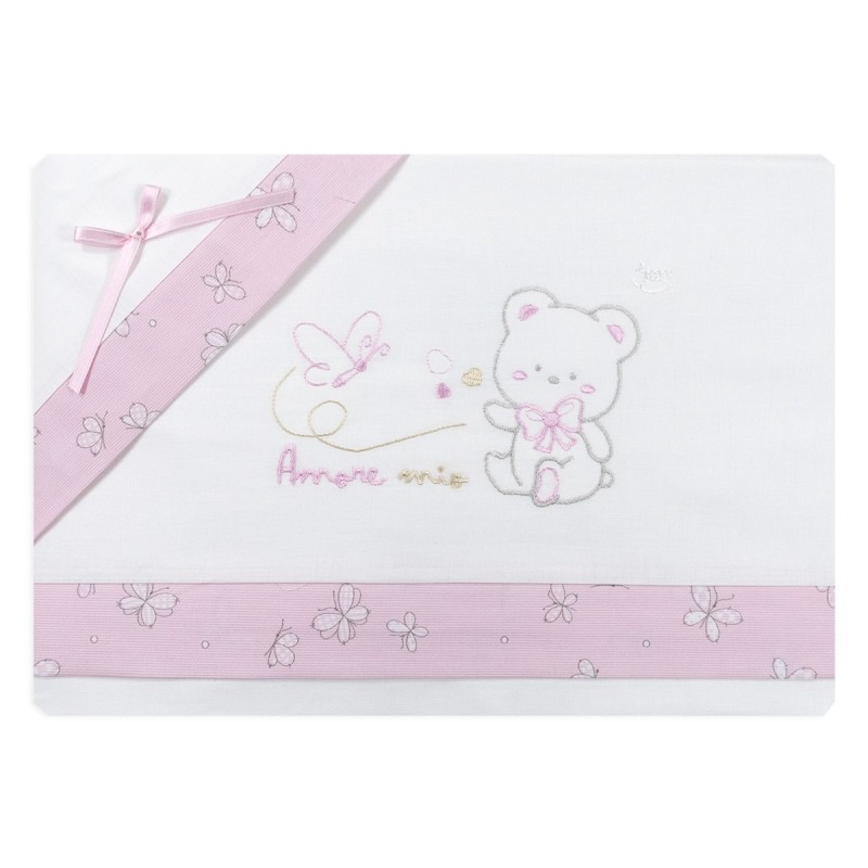 My Love - Cradle Pram sheet set Mio Piccolo LC945RR