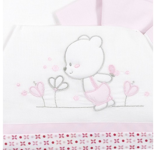 Bear - Cot sheet set Bruco Bruco EL2031RR 2