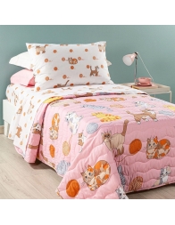 Kittens - Quilted bedsperad Caleffi single bed size