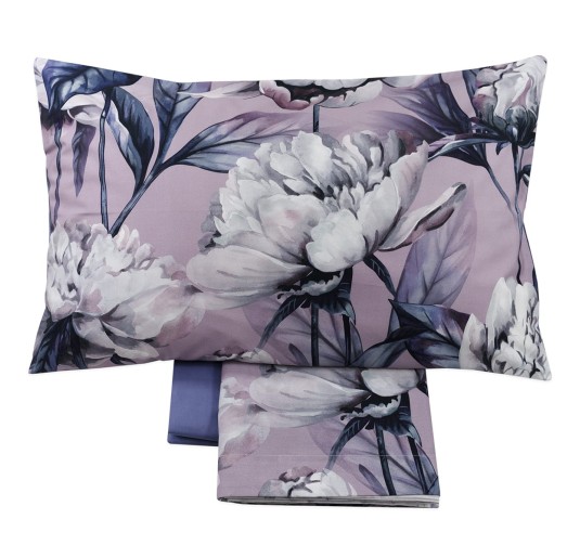 Lilac - Completo Lenzuola Copriletto Letto Matrimoniale di Corredo Italiano® 2