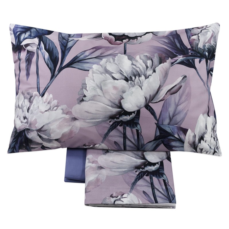 Lilac - Double Bed Sheets Set...