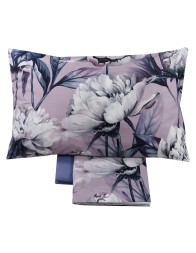 Lilac - Double Bed Sheets Set Bedspread effect by Corredo Italiano®