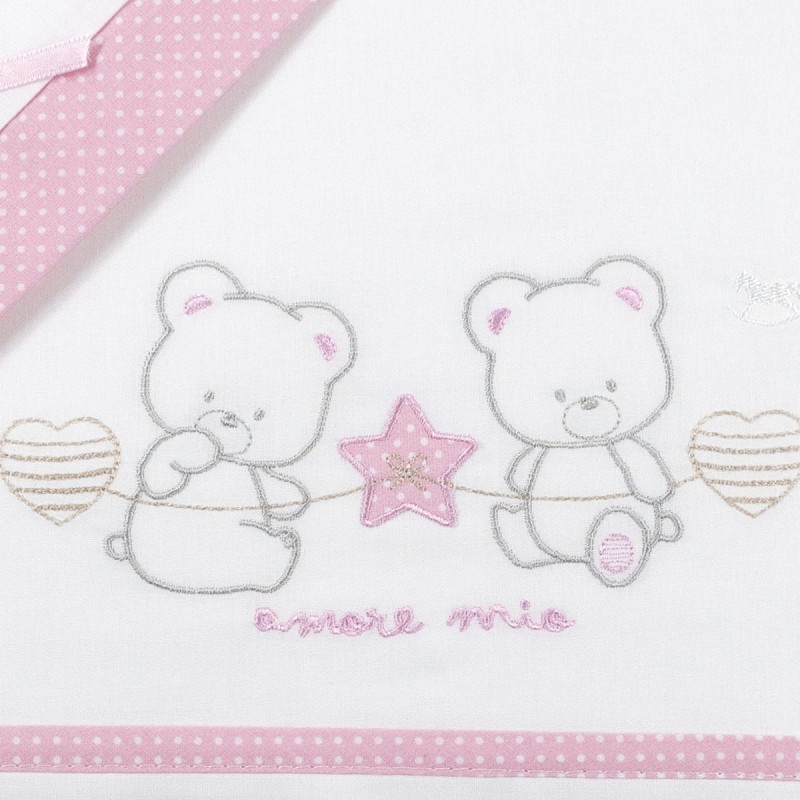 Cradle Pram sheet set Mio Piccolo LC949