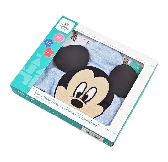 Topolino - copertina multifunzione con cappuccio AUM236AZ 2