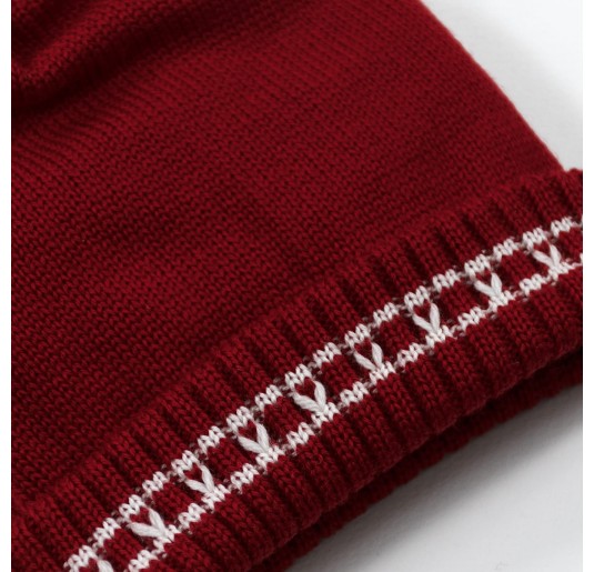 Cappellino neonati in pura lana Mantos 534RS 2
