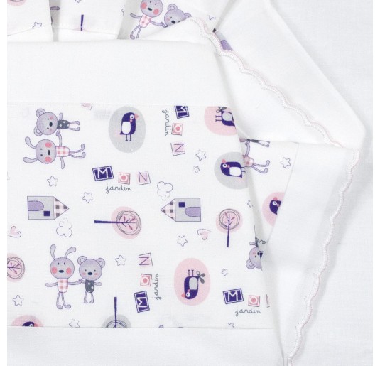 Penguins - Cot bed sheet set by Bimboline 85421LIL 2