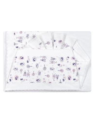 Pinguini - Set lenzuola culla lettino Bimboline 85421LIL