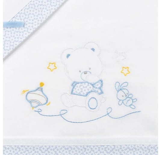 Set lenzuola culletta e carrozzina Mio Piccolo LC818AZ 2