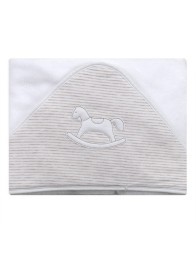 Cavalluccio - Coordinato bauletto corredino neonato cotone Coccode' B59137B