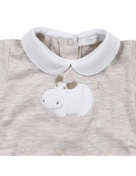 Ippopotamo - Pagliaccetto cotone jersey Coccode' C59137A