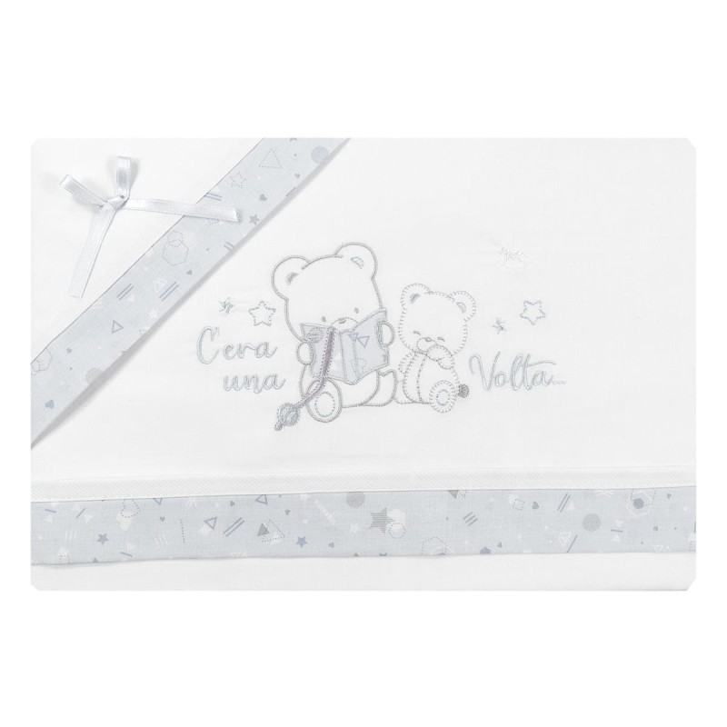 Once upon a time - Crib and pram sheet set Mio Piccolo LC952