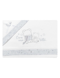 Once upon a time - Crib and pram sheet set Mio Piccolo LC952