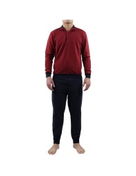 Mauro - pigiama Perofil caldo cotone interlock