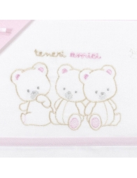 Little Bears - Cot Crib bed sheet set Mio Piccolo LL944