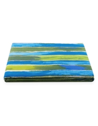 Striped - double pique cotton bedspread by Imberti