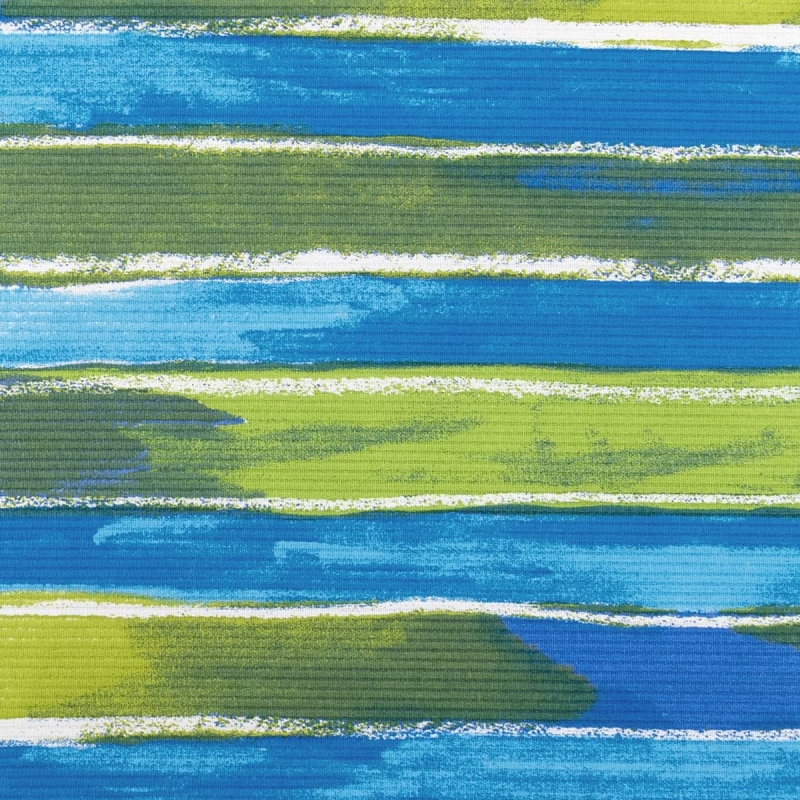 Striped - double pique cotton...