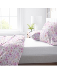 Petals - Completo Lenzuola Copriletto Letto Matrimoniale di Corredo Italiano®