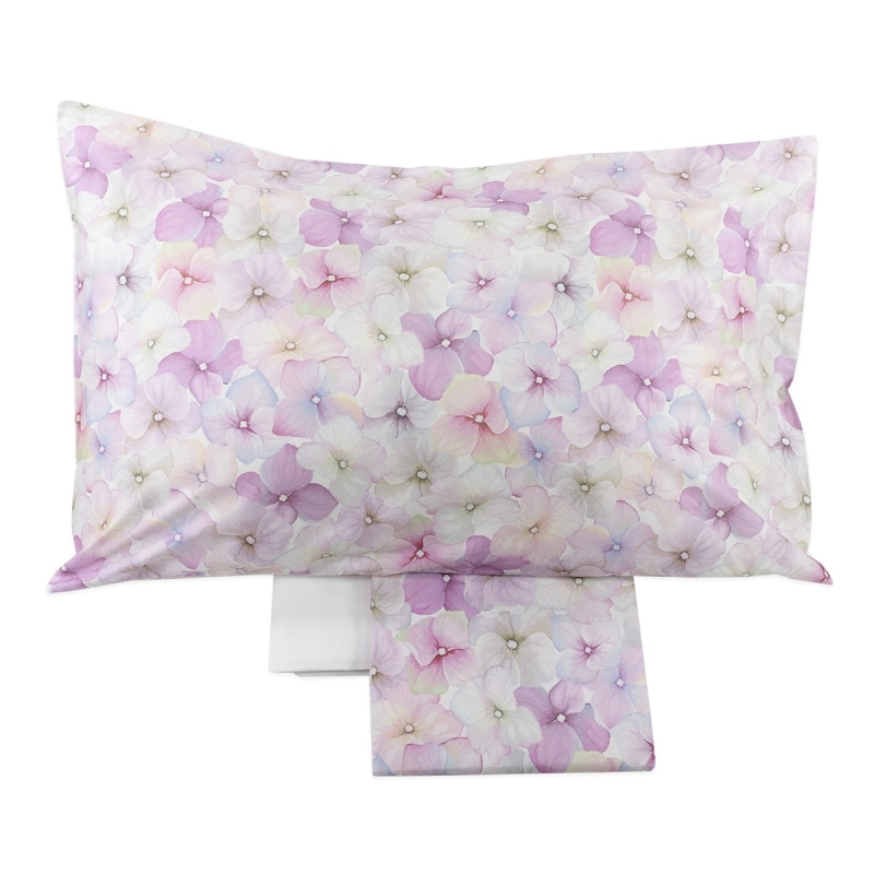 Petals - Completo Lenzuola Copriletto di Corredo Italiano®