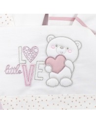 Little Love - Set lenzuola culletta e carrozzina Bruco Bruco EC2023